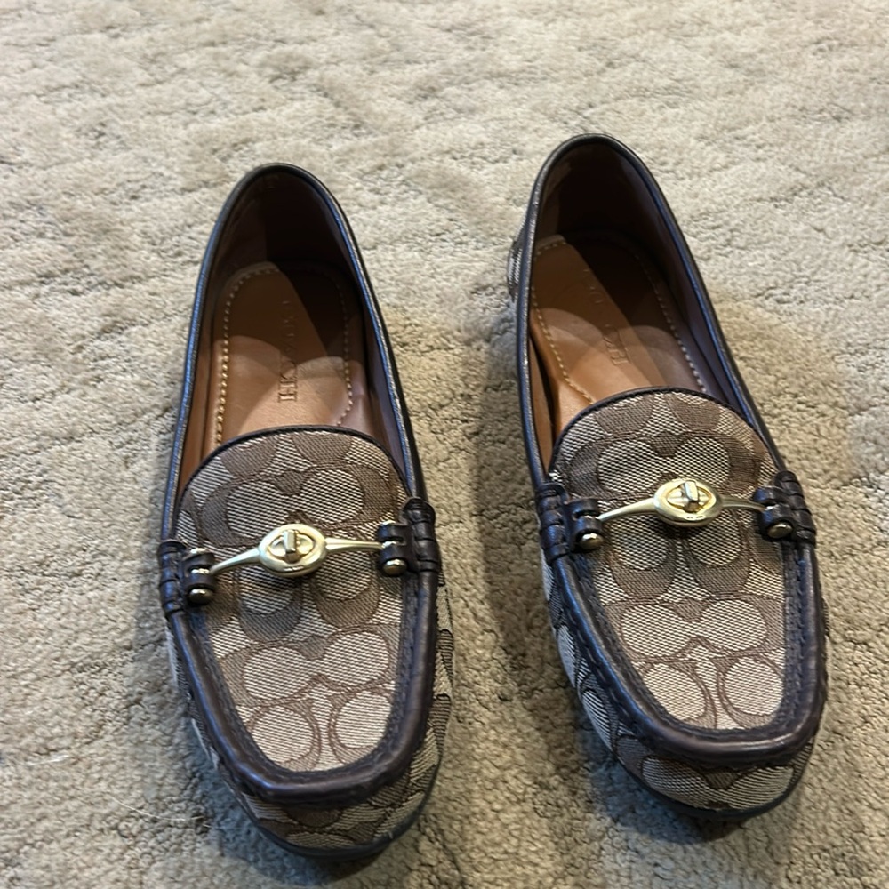 Coach loafers.